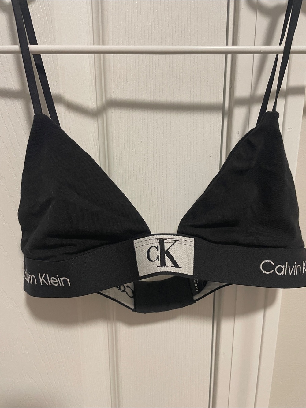 Calvin Klein Black Triangle Bralette